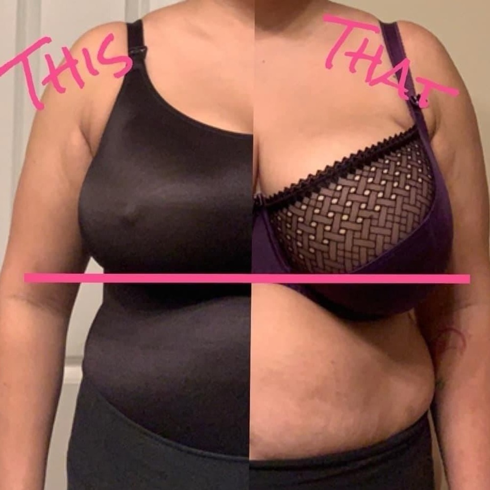 Ruby Ribbon Full Support Lace Camisole - image 3